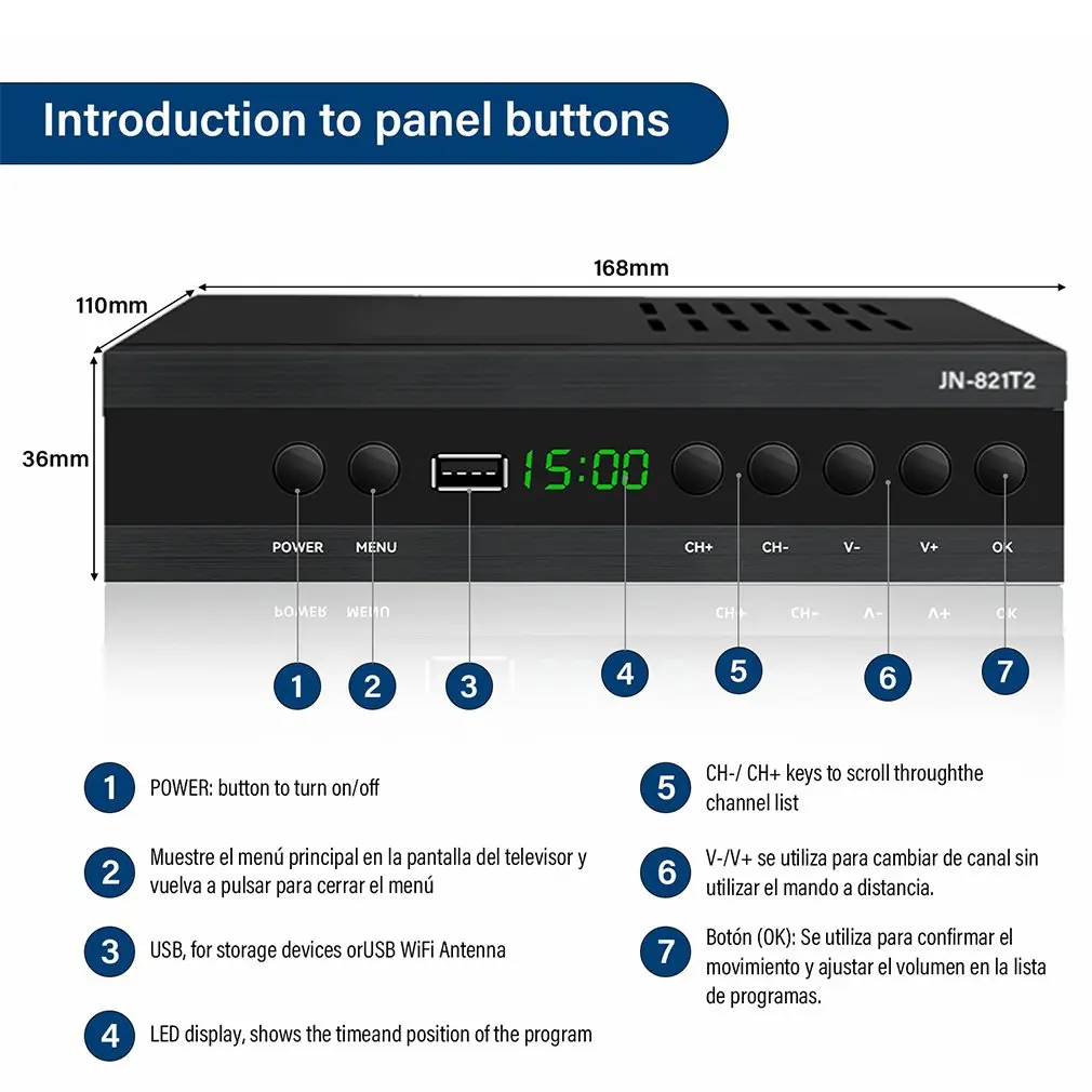 α TV  ڽ  HD 1080p DVB-T2 C  HD  TV ù DVB-T2 FTA Ʈ, H.265