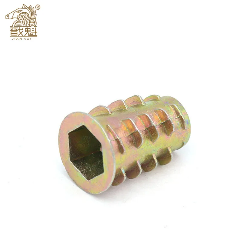 10/20 pieces zinc alloy hexagon socket head cap screw hexagon socket head wood insert hexagon flange screw M4 M5 M6 M8 M10