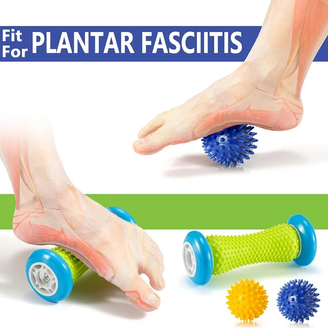 Foot Massage Roller Spiky Balls Fascia Ball For Hand Leg Back Pain Therapy Deep Tissue Trigger Point Recovery Muscle Relaxation 4