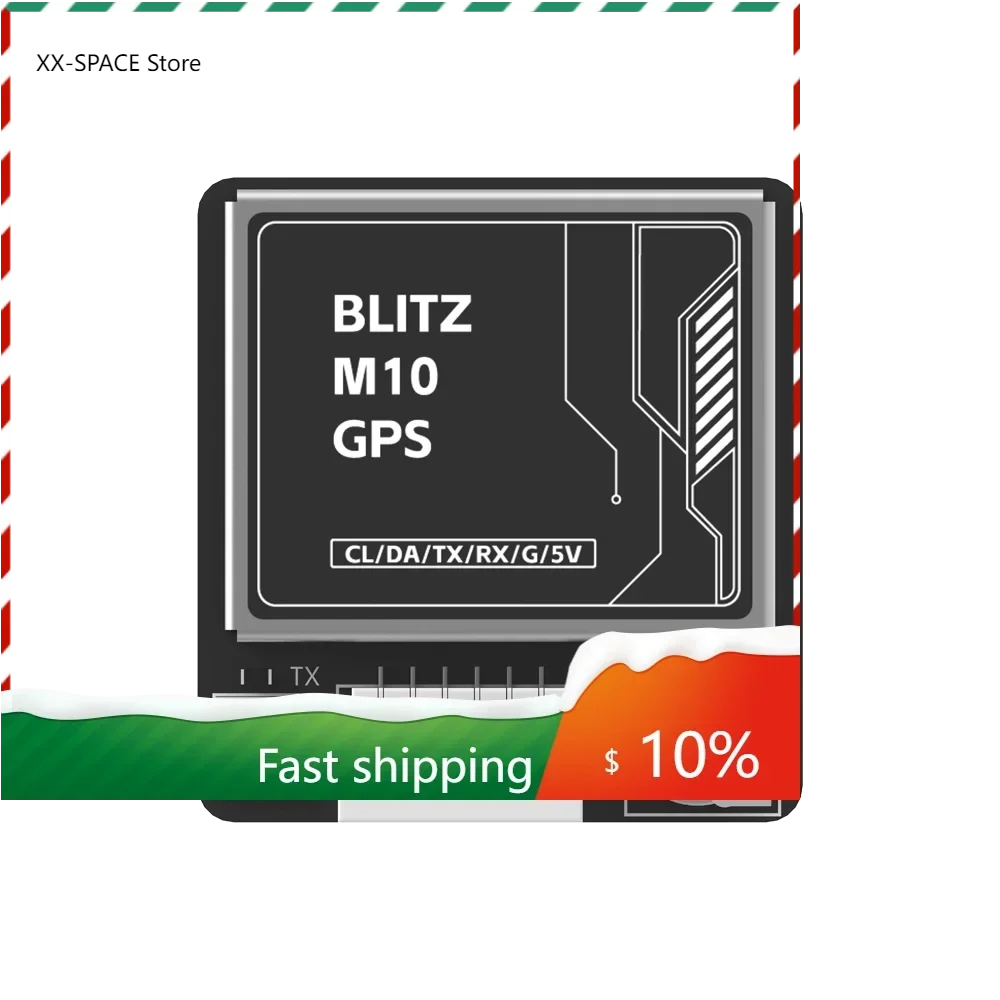 

iFlight BLITZ M10 GPS built-in compass 10th generation chip Small size, fast positioning, stable connection, model aircraft FPV