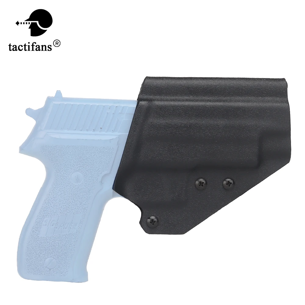 

Tactical Holster Lightweight Kydex Paddle Mounted P226 Airsoft Adjustable Retention Pistol OWB Paintball Belt Hunting Accessory
