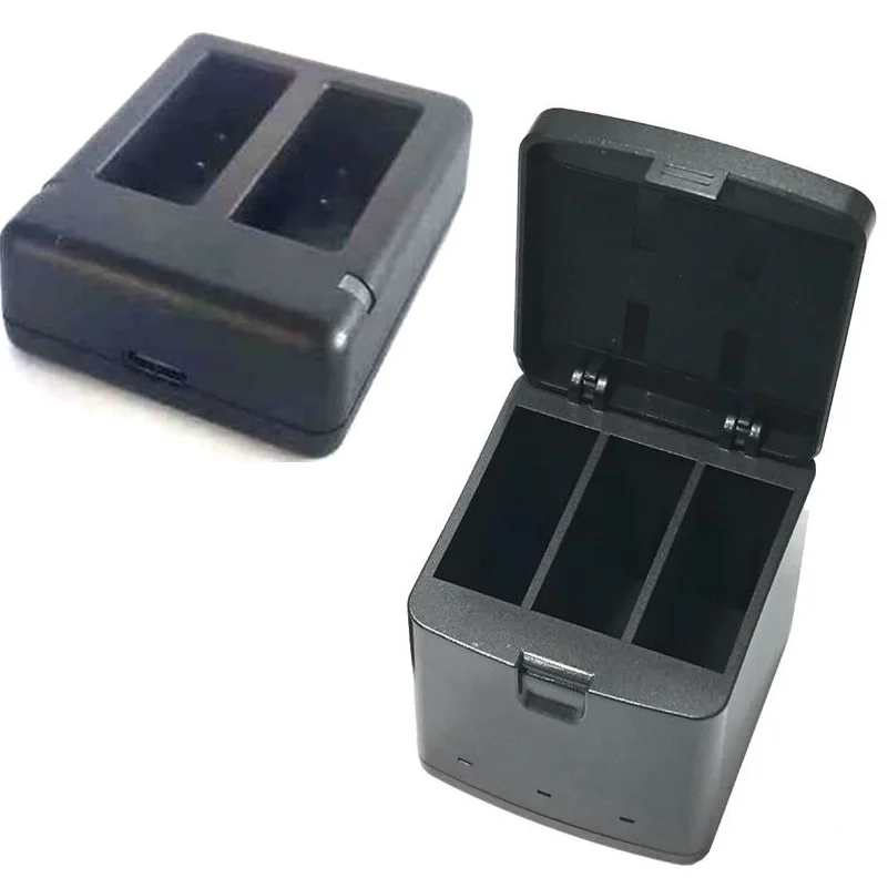 for Gopro Hero 13 Dual Charger / 3 Way Box Charger USB Dual Charger Battery Charger Camera Accessories