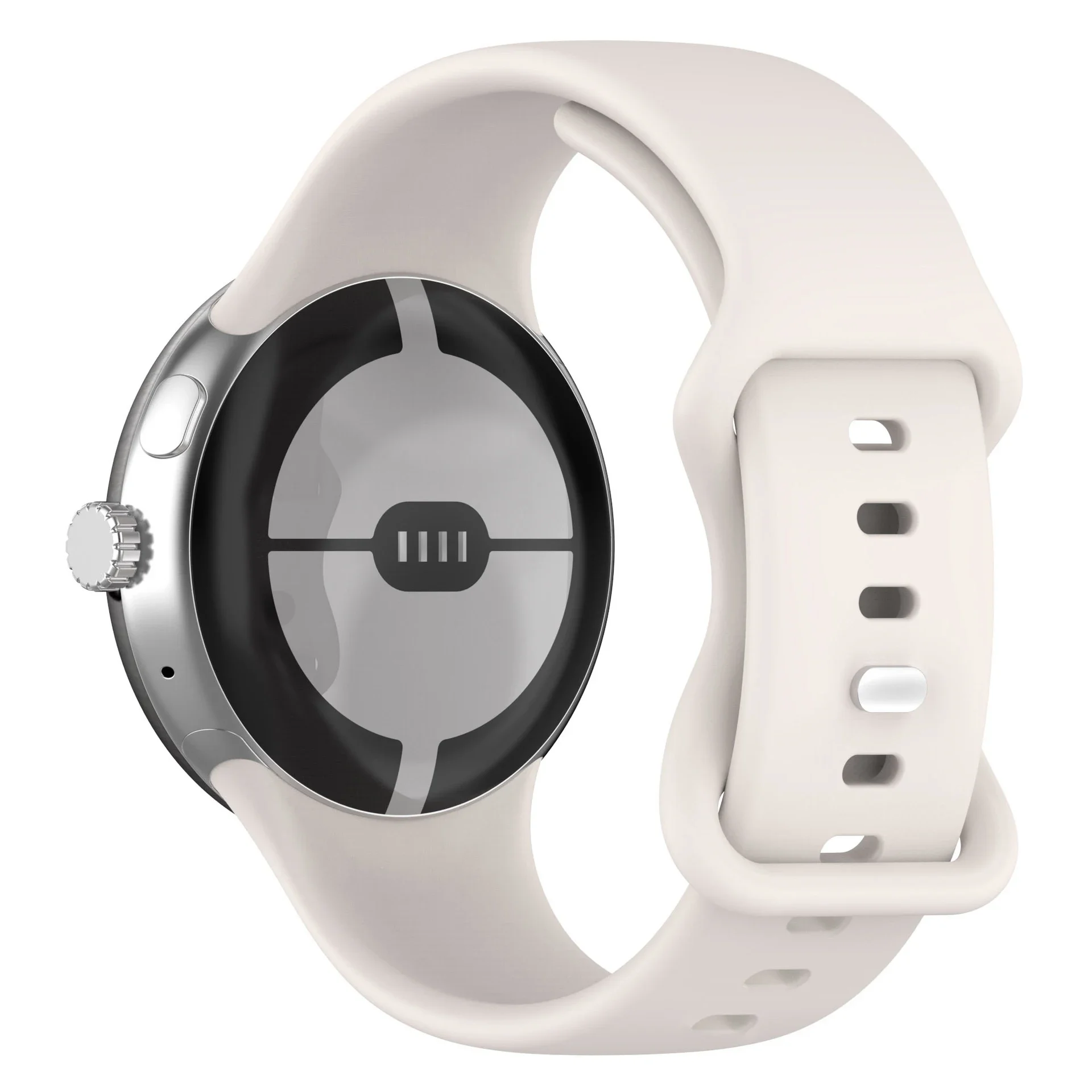 Breathable Silicone Sports Strap for Pixel Watch - Replaceable Band Bracelet