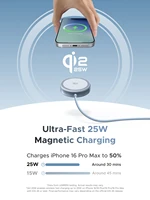 UGREEN Magflow Qi2 25W Wireless Charger For iPhone 17 16 Pro Max Fast Charging Qi2 Certified Magsafe Phone Charging Pad - Image 2
