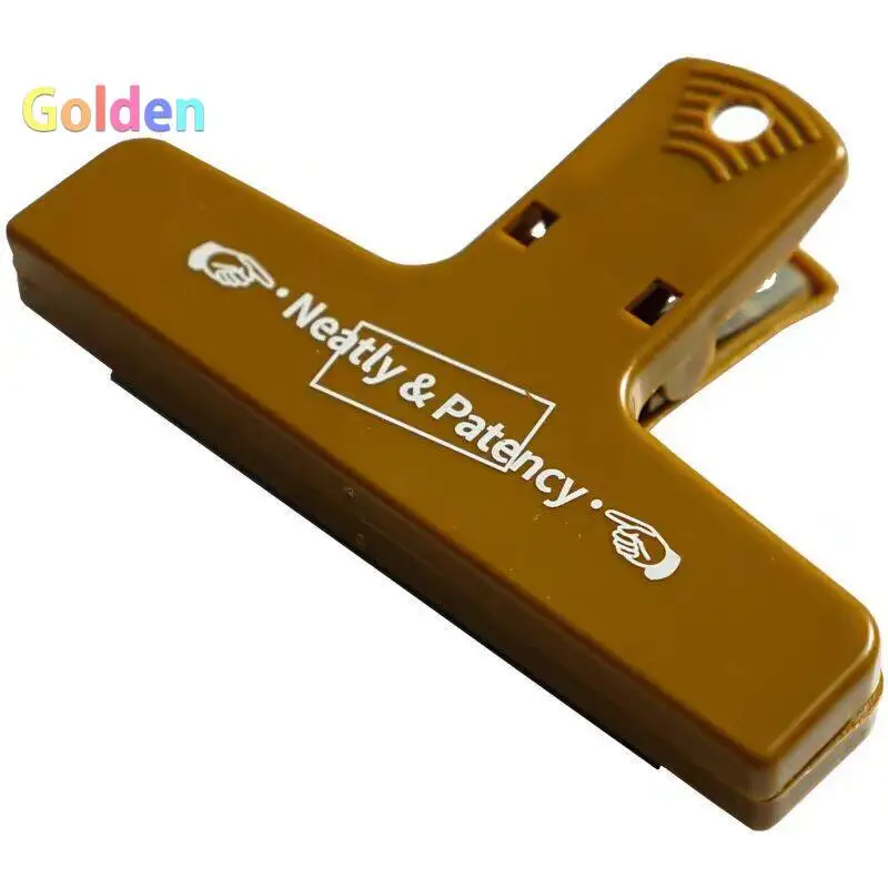 3개의 다채로운 빈티지 스타일 플라스틱 클립, 메모 및 영수증 보관용, 자석 냉장고 클립, 휴대용 및 경량