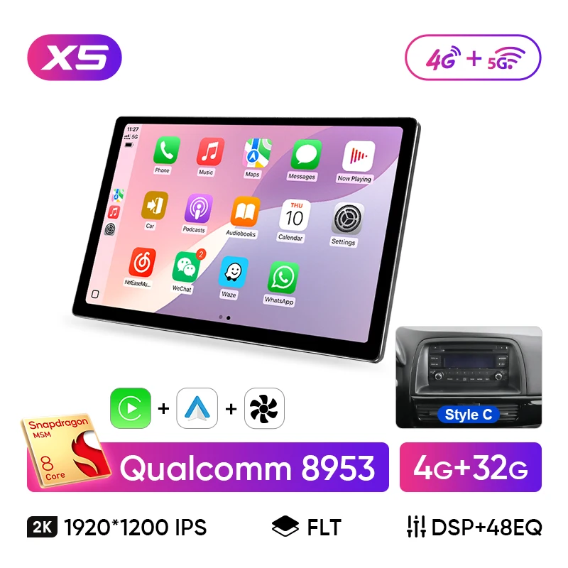 Ainavi 13.1 Inch For Mazda 6 GJ Atenza CX5 CX 5 2013 2014 2015 Car