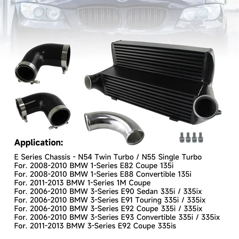 インタークーラーホースキット,BMW 135i, 335i, 335is,e82,E90-E93,n54 