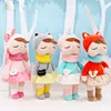 Bunny Plush Cute Cat Fox Bunni Stuffed Animal 33CM Doll With Backpack Bedtime Figure Soft Plush Doll Pillow Toys For Baby Girls 1