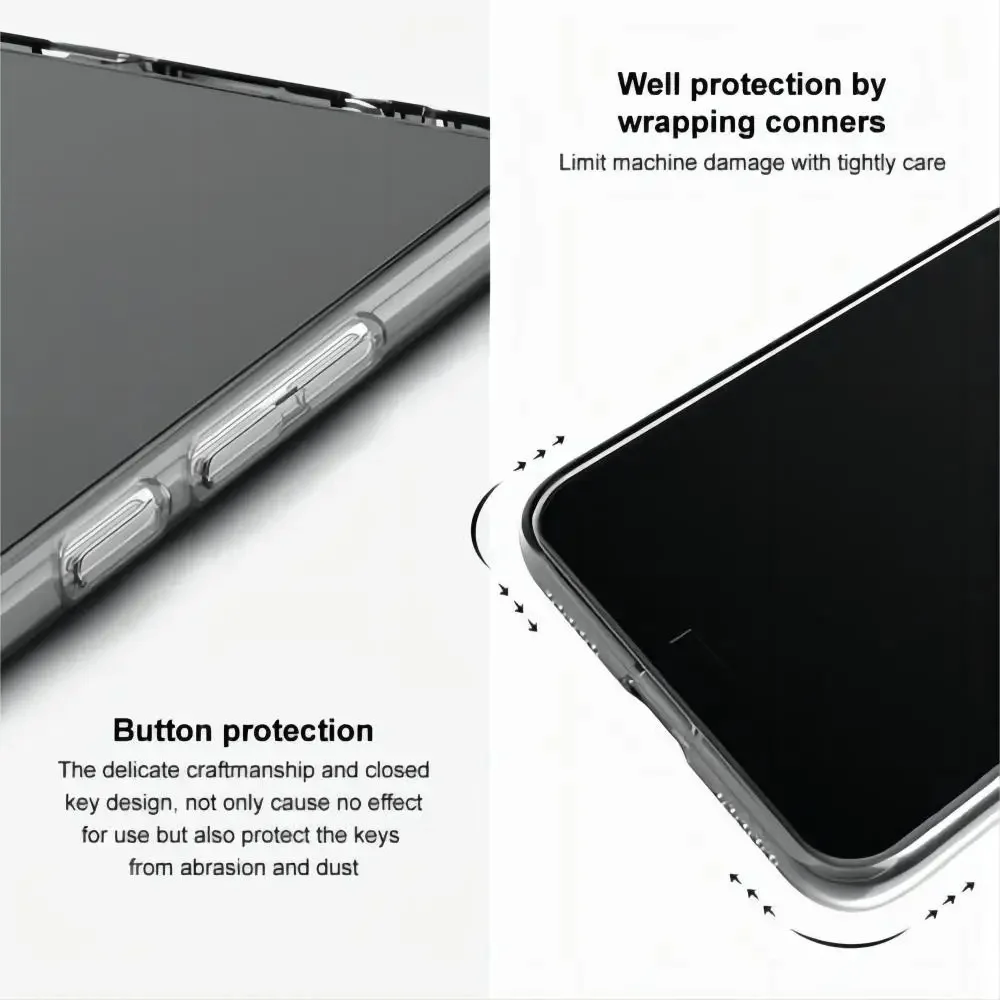 Ultra Thin Transparent Phone Case - Sleek and Durable Protective Cover