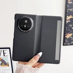 Leather Flip Wallet Case with Smart View Window and Stand for Vivo X Fold5 (Fiber)