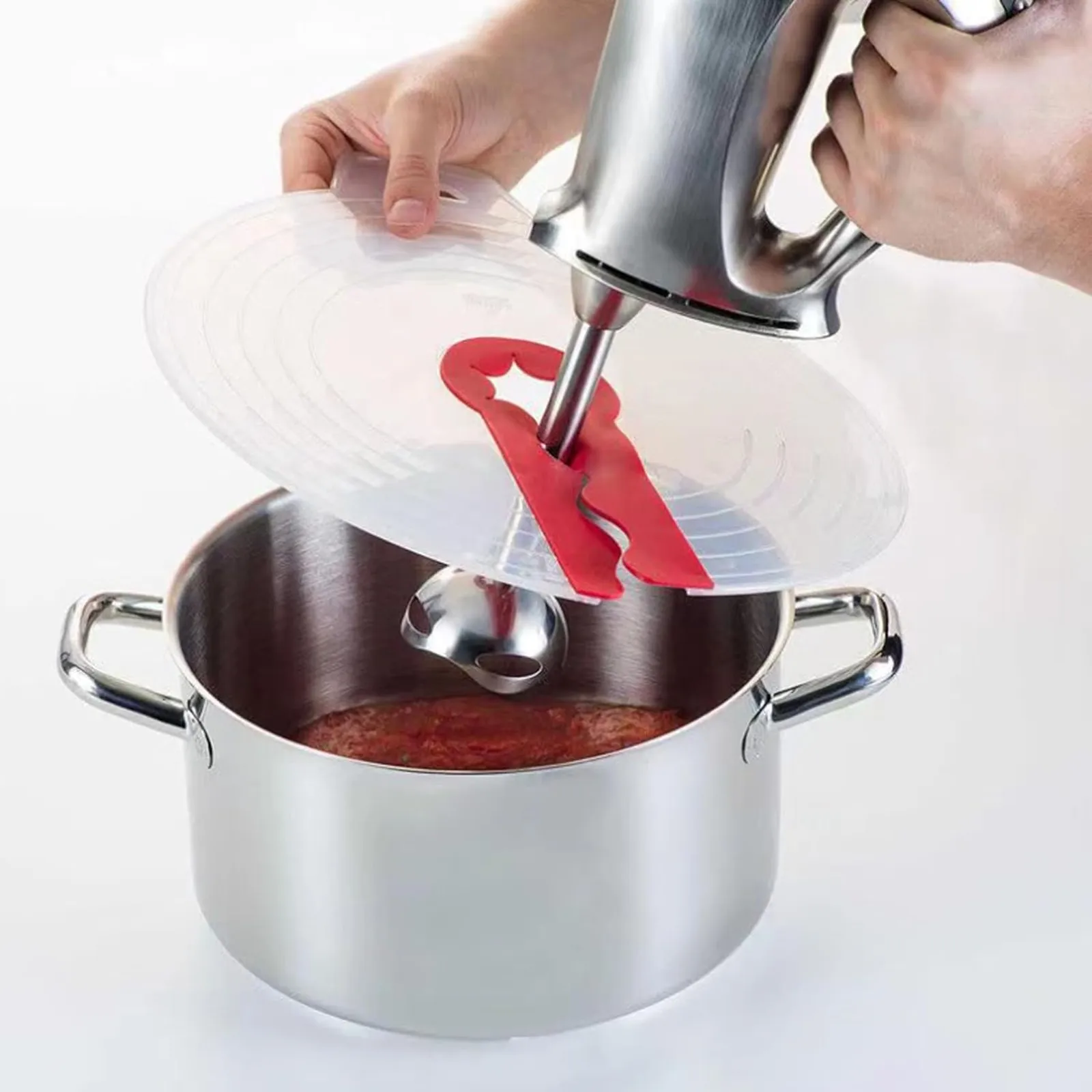 Egg Bowl Whisks Screen Cover Beat Egg Cylinder Baking Splash Guard bowl lids Cream Stirring Splash Screen Kitchen Accessories