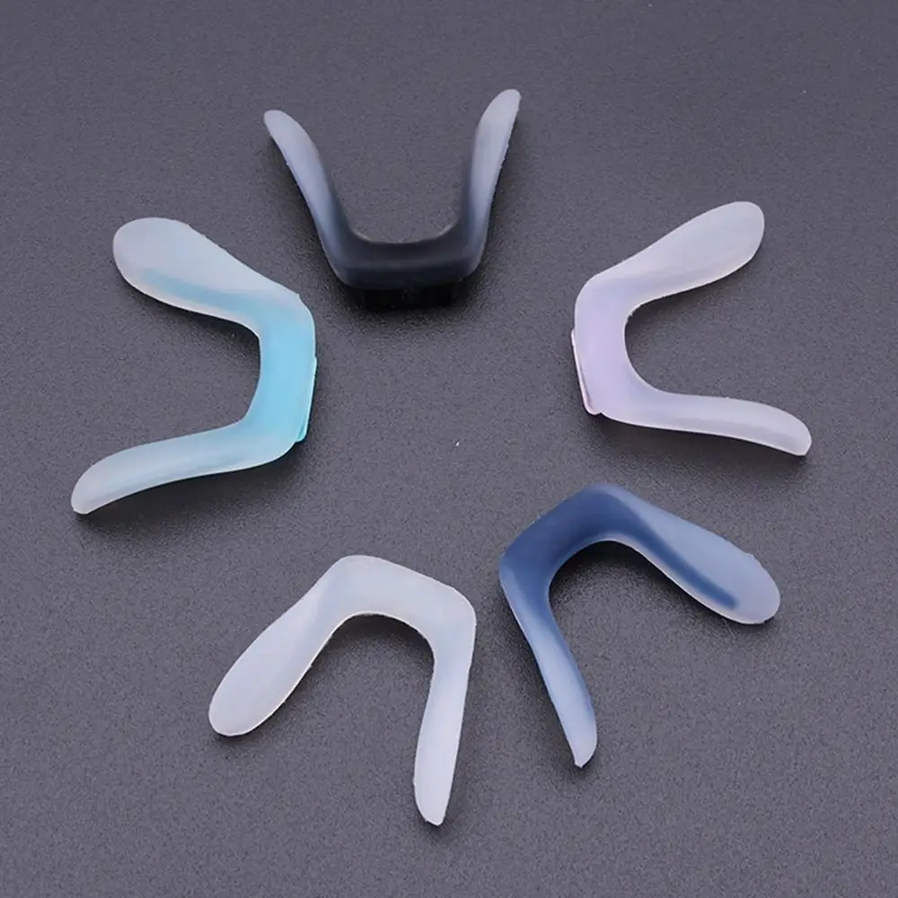 Anti Slip Eyeglasses Plug-in Bracket Glasses Nose Pads Bridge Strap Grip Hook U Shaped