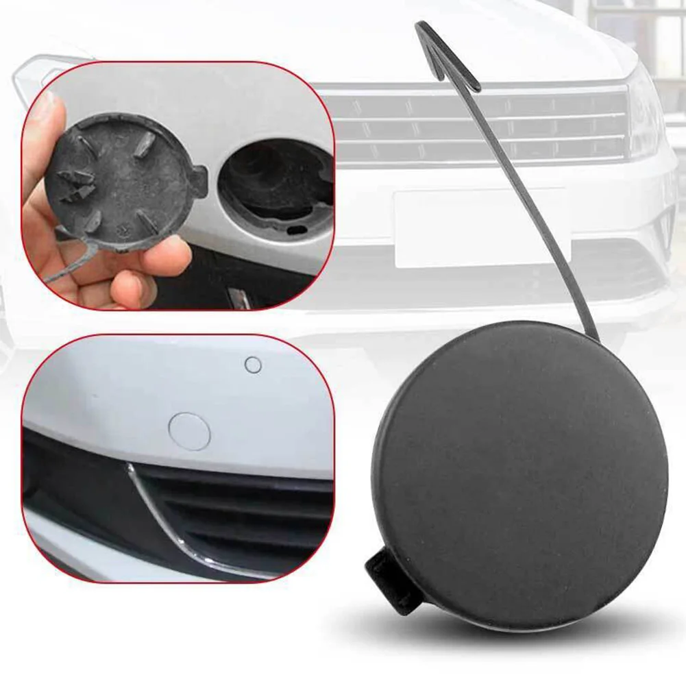 

1PCS Car Tow Eye Cover For Jetta MK6 2011-2014 Part Number 5C6807241 Vehicle Front Bumper Tow Hook Eye Cover Cap Replace