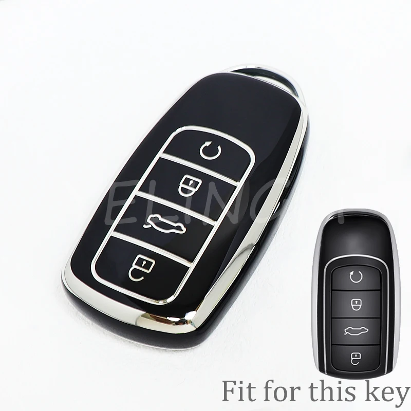 Premium TPU Car Remote Key Case Cover Protector - Stylish and Durable Accessory