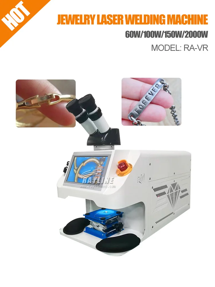 Jewelry Spot Welding Machine Micro MINI Laser Soldering YAG Laser 200W Touch Screen Control For Gold Silver Chain Ring Bracelet 3