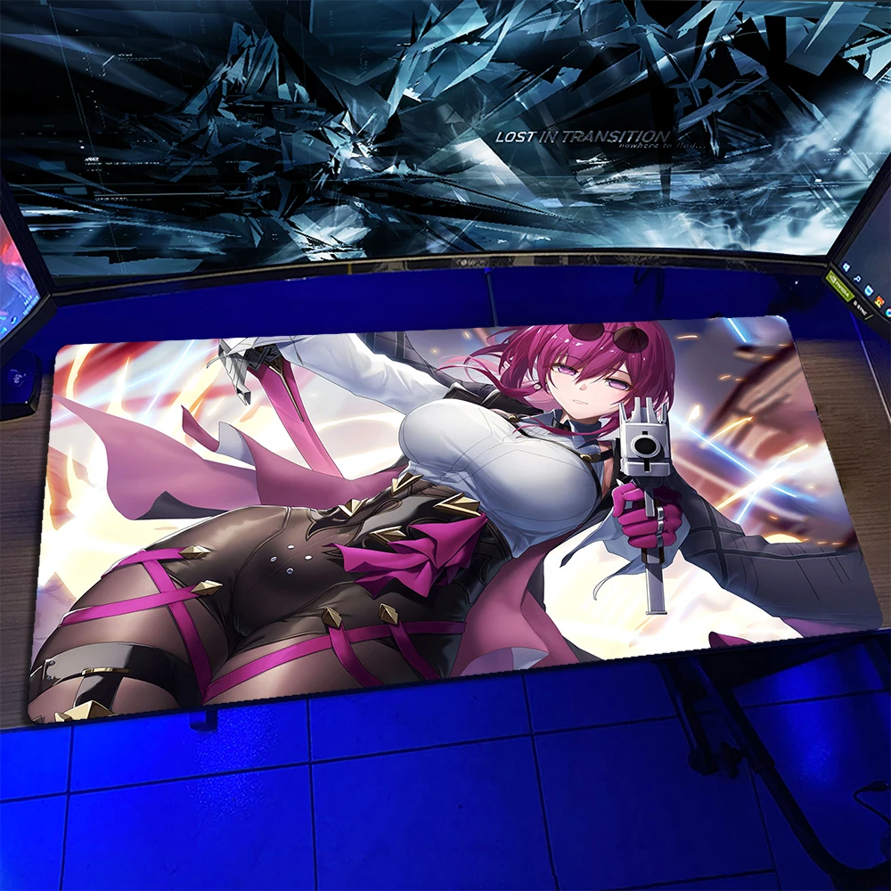 

Honkai Star Rail Gaming Mousepad Gamer Speed Accessories Keyboard Pads Computer Aniem Mouse Pad Large Sexy Girl Mouse Mat XXL