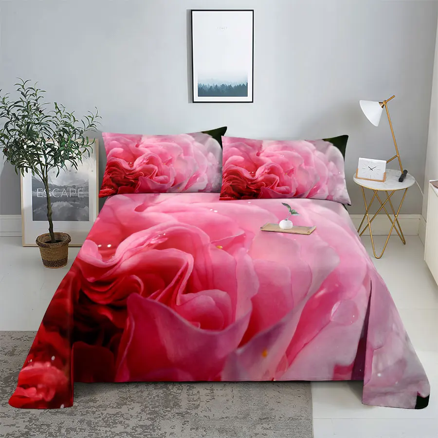 Pink bed sheet 8