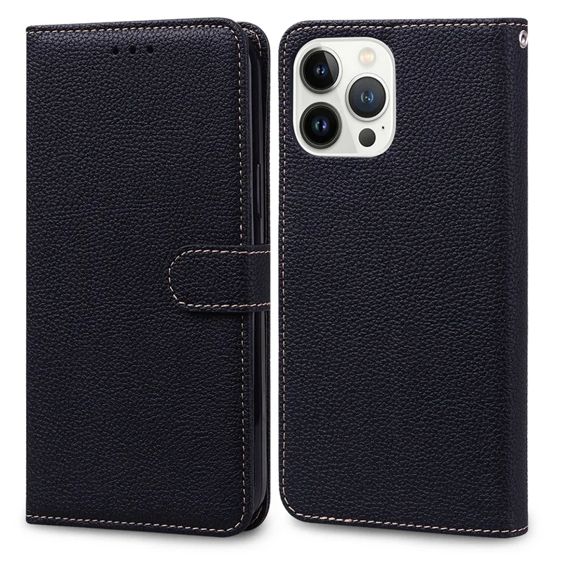 Luxury Leather Book-Style Wallet Phone Case - NARZO50 Collection