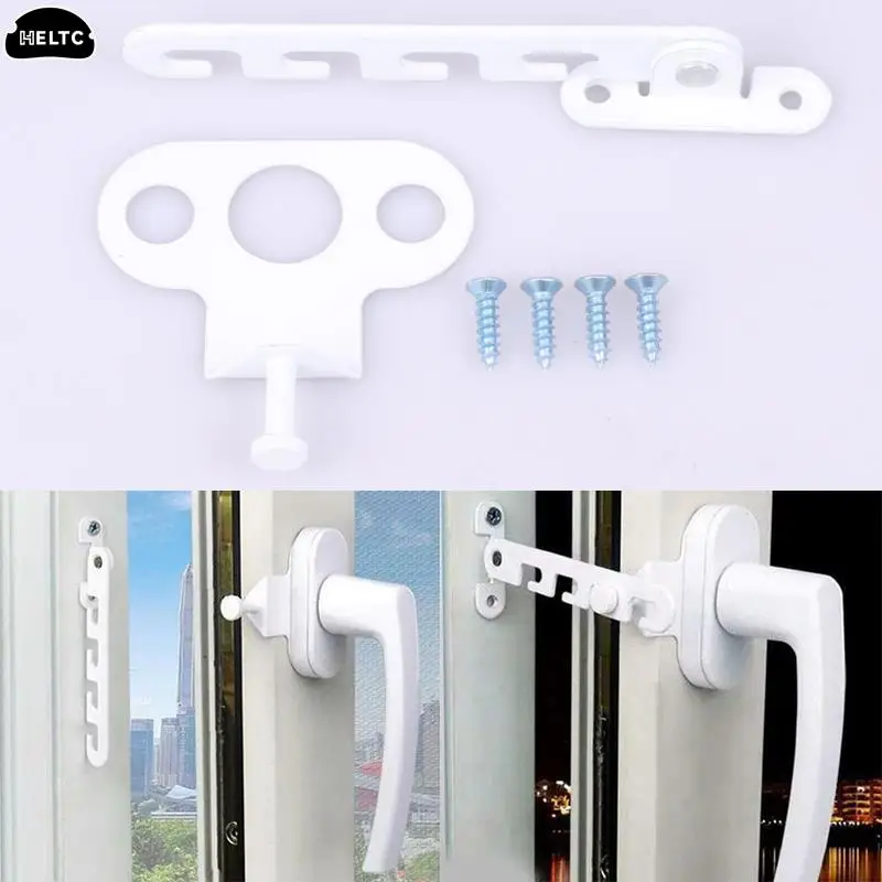 Window Latches Window Support Wind Hook Latches Stainless Steel Limiter Latch Wind Brace Stopper Heavy Duty Gusset Fixed window stopper