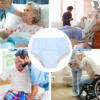 Disability Diaper Adult Diapers Washable Cotton Diapers Leakproof Urinal Panties Pure Cotton Incontinence For Elderly 4