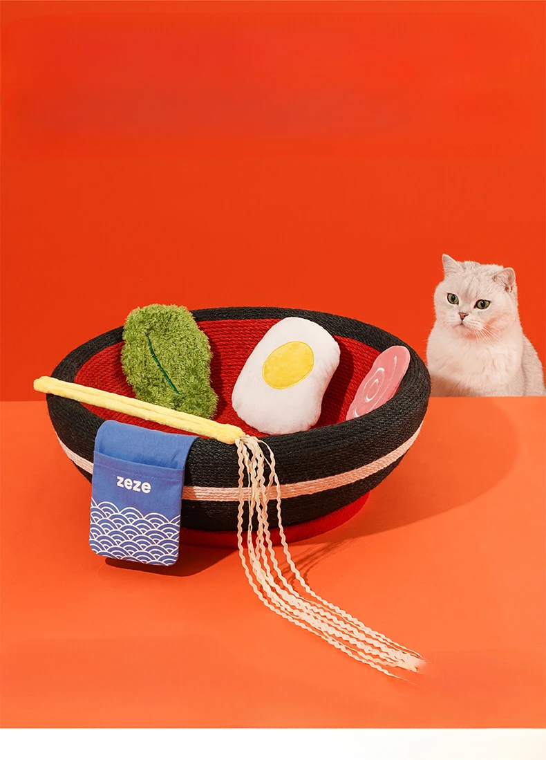 

Cat Scratch Board Nest Wear-Resistant Non-Chip Cat Nest Integrated Supplies Toys