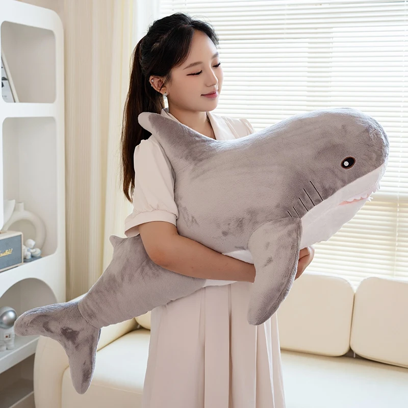 Cute Stuffed Shark Plush Toy Big Size