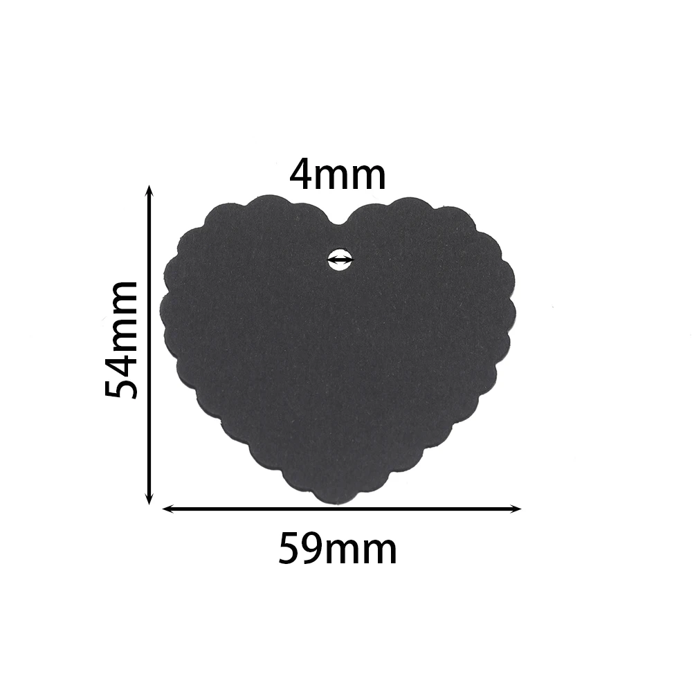 20pcs/Lot Love Kraft Paper Blank Tag Gift Display Packaging Labels for DIY Jewelry Label Wedding Gift Decorating Tag 