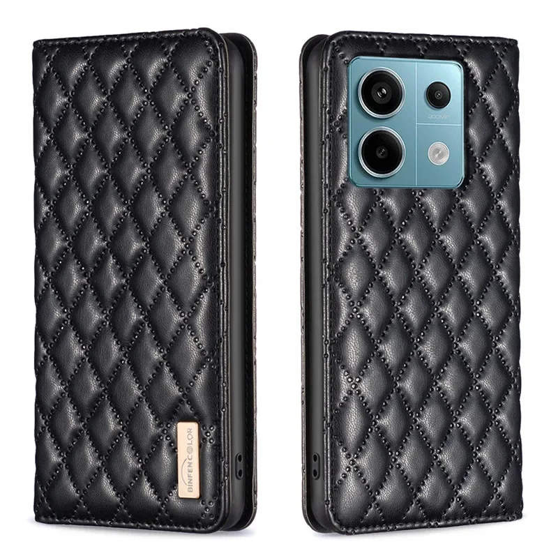 Custodia A Portafoglio Per Xiaomi Redmi 9 / Poco M2 - Pelle PU Con Chiusura Magnetica, 3 Slot Carte, Supporto, Nero