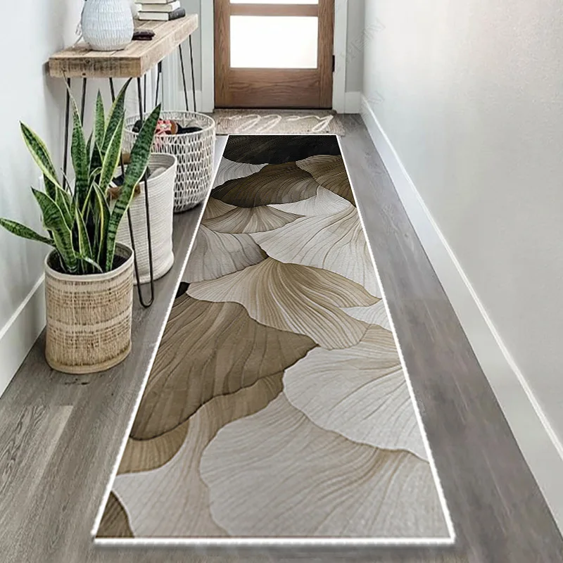 Long Corridor Carpets for Hallway Living Room Decoration Home Anti-skid Entry Floor Mats Hotel Lobby Stairway Area Rugs 5