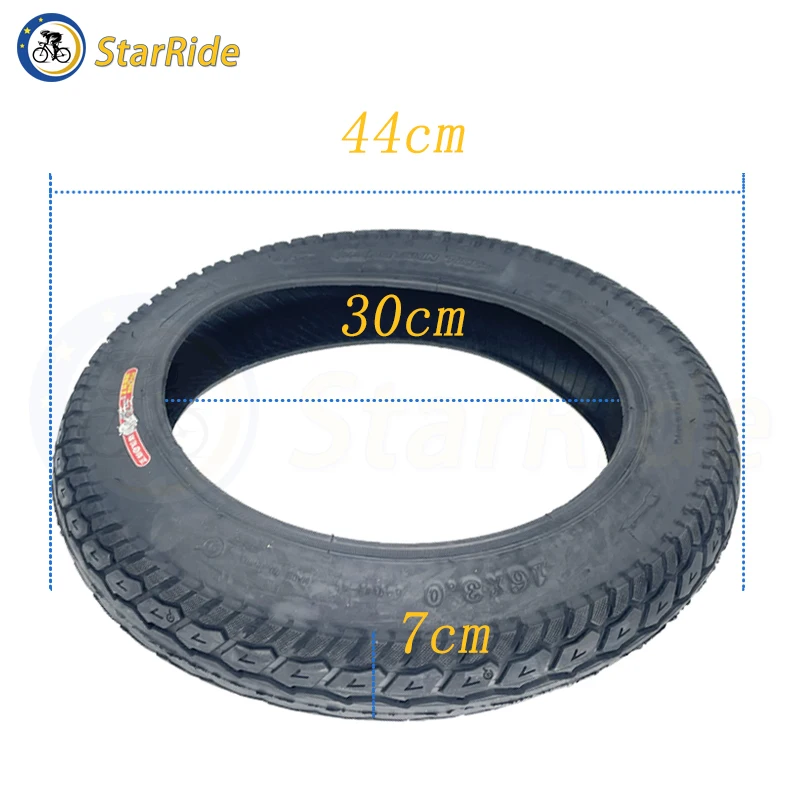 Description Picture 5 of itemfor Gyroroue Inmotion V12 Bike Electric Scooter Wheelbarrow Unicycle Accessories 16 Inch Tire 16X3.0 75-305 Good Quality Tyre
