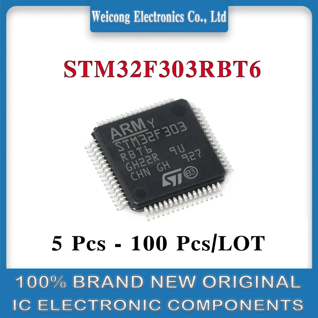 

STM32F303RBT6 STM32F303RBT STM32F303RB STM32F303R STM32F303 303RBT6 RBT6 STM32F STM32 STM ST IC MCU Chip LQFP-64