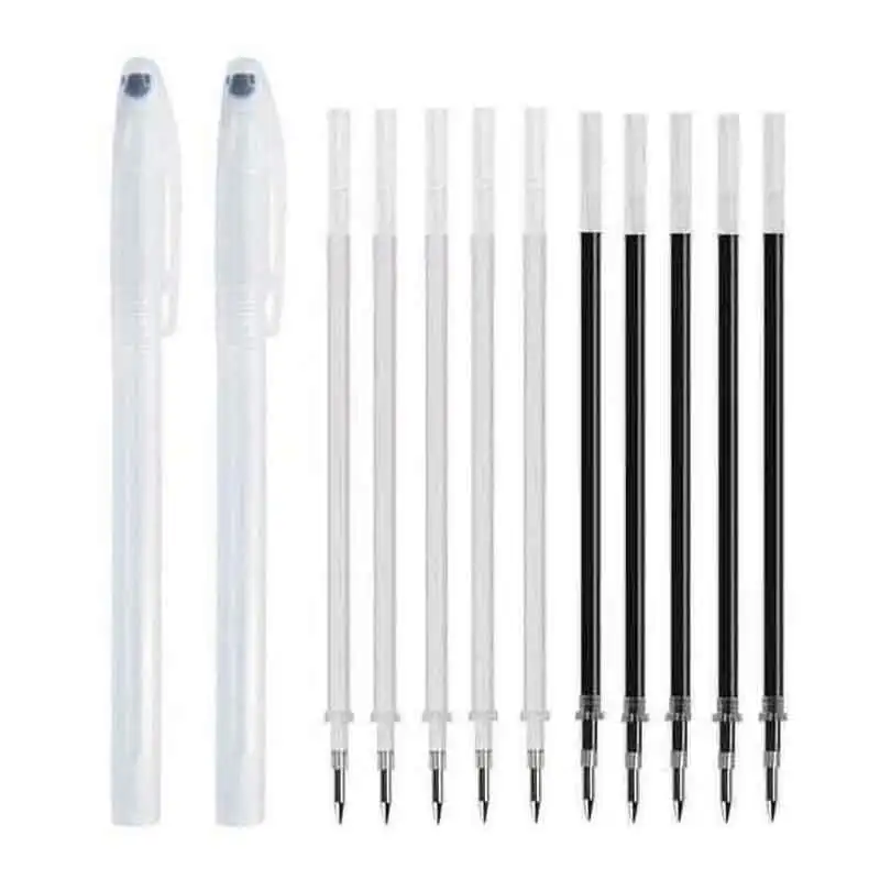 Fabric Marker Pen Refill Set 11/12pcs Heat Erasable