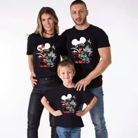 My First Disney Trip 2025 Family Matching Outfits Vacation Family Matching Look Cotton Tshirt 1