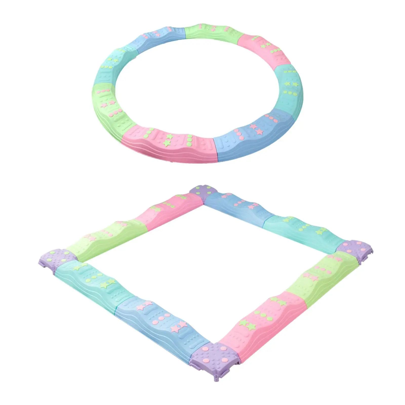 

Цветные балансные балки для детей, игрушки для тренажерного зала, волнистые Детские препятствия, внутренние и наружные балансные блоки, сенсорное тренировочное оборудование