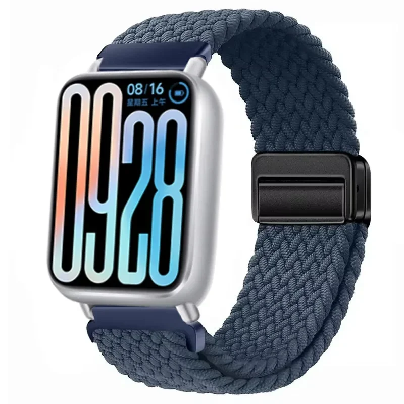 Nylon Braided Magnetic Buckle Strap - Breathable & Comfortable Replaceable Band