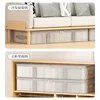 Foldable Storage Bags PVC Transparent Large Capacity Clothing Wardrobe Storage Bag Wear-resistant Dustproof Moisture-proof 4