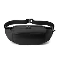 Quality Nylon Chest Pack Fashion Business Men Waist Bag 2024 New Male Fanny Pack Leisure Travel Shoulder Crossbody Bag Phone Bag