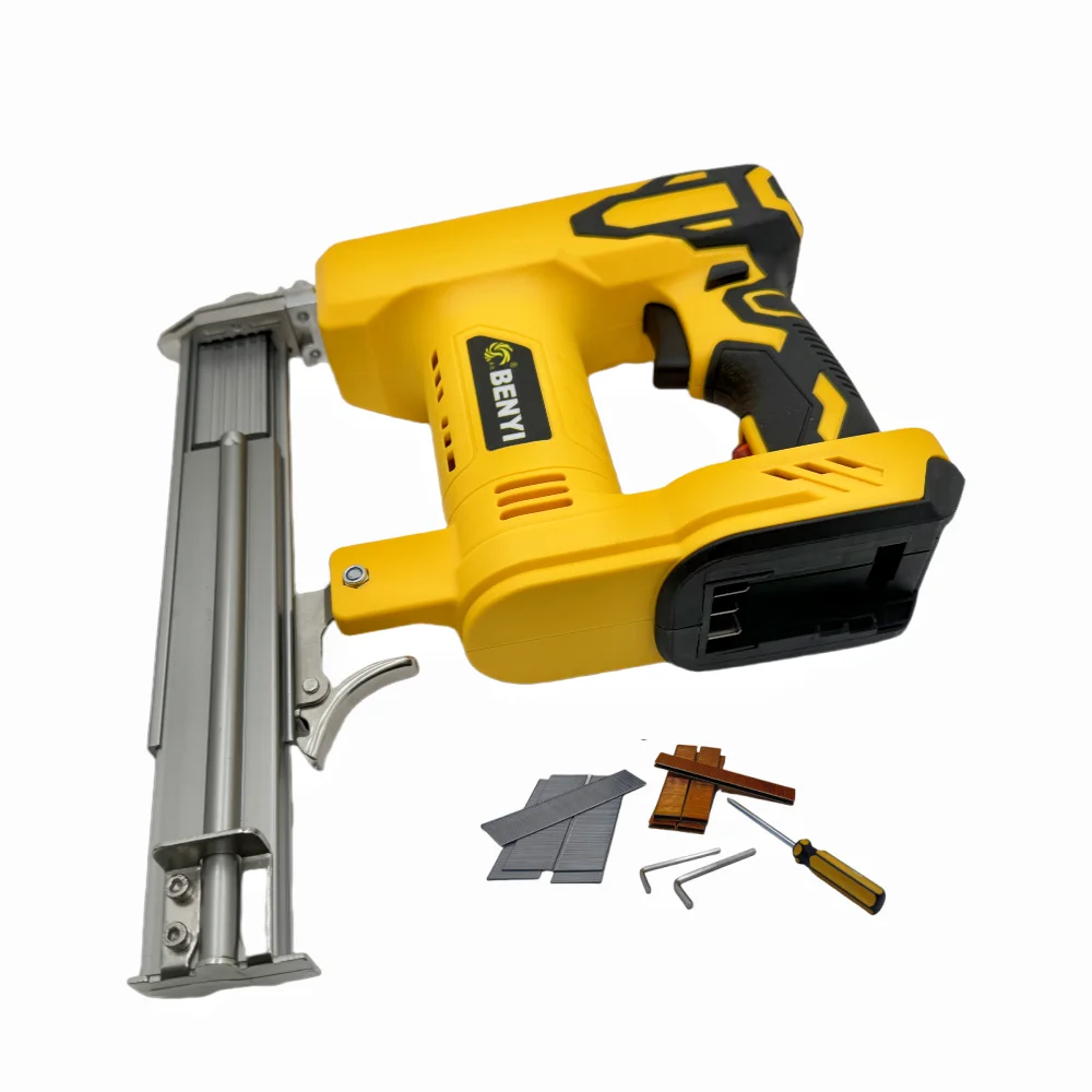 For Dewalt 20v battery 2-IN-1 Straight/N-shape Nails Electric Nail Gun Nailer Stapler Framing Nailer Tacker Furniture power tool