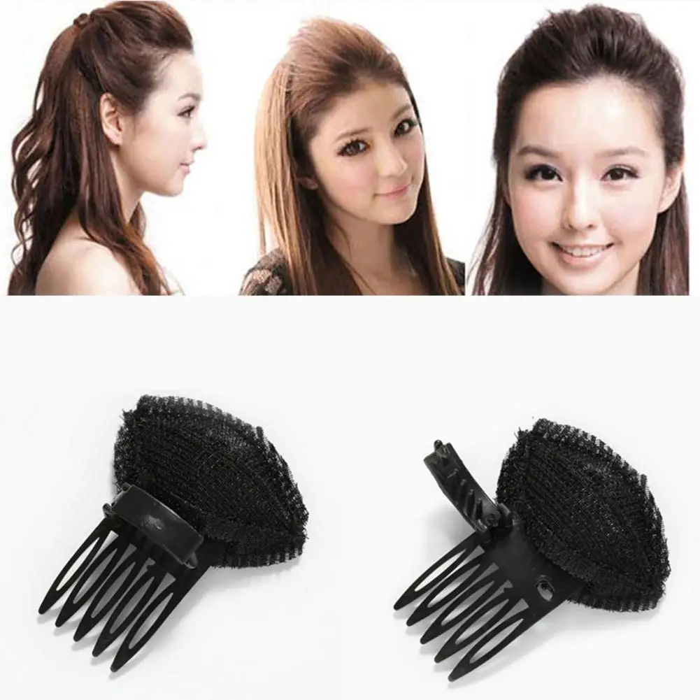 8Pcs/Set Hair Volume Bump Practical Black Bump It Up Volume Hair Base Styling Insert Tool for Hair Styling Design 5