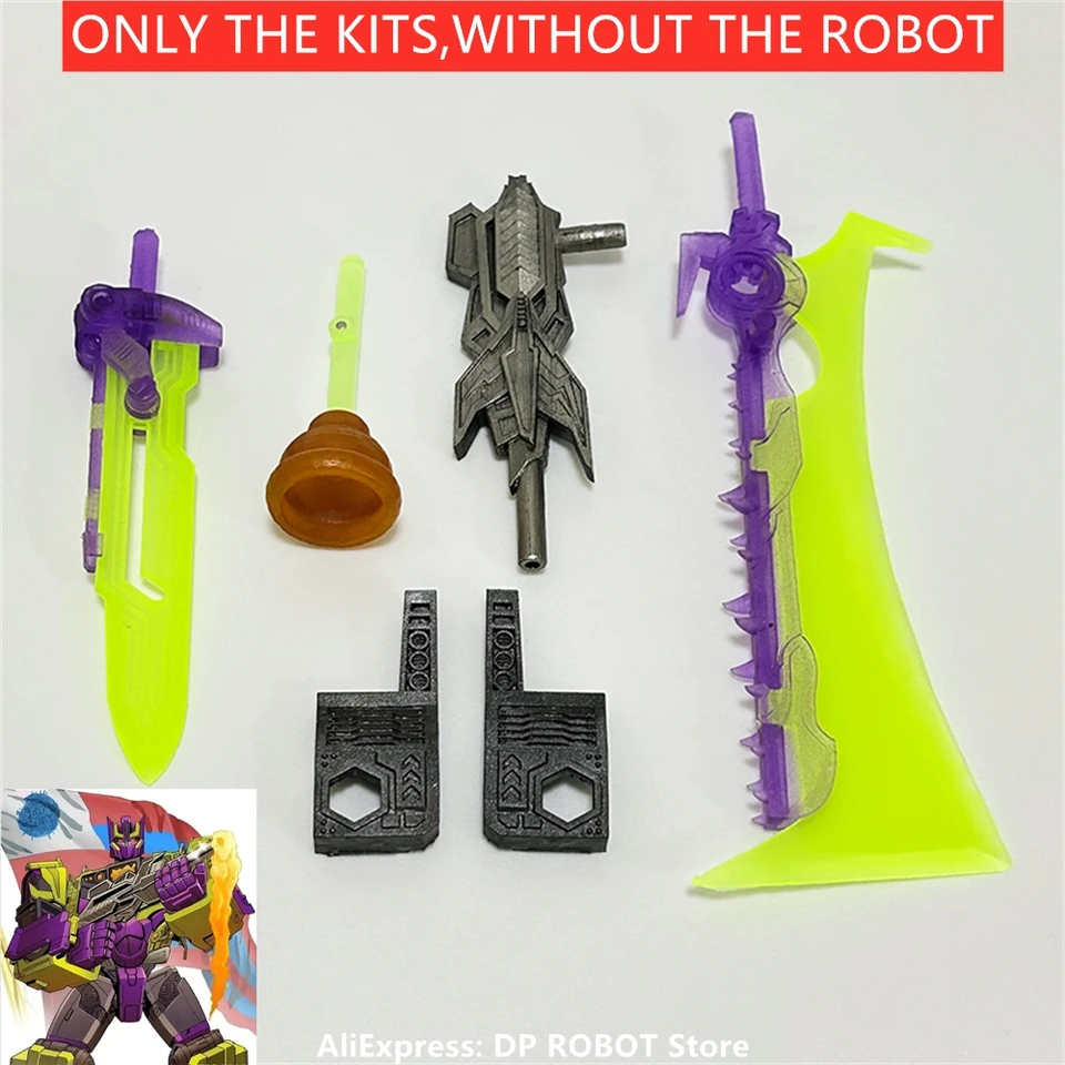 Leg Filler Sword Gun Upgrade Kit – For Legacy G2 Toxitron, 3D DIY Resin, Unbranded, 2023
