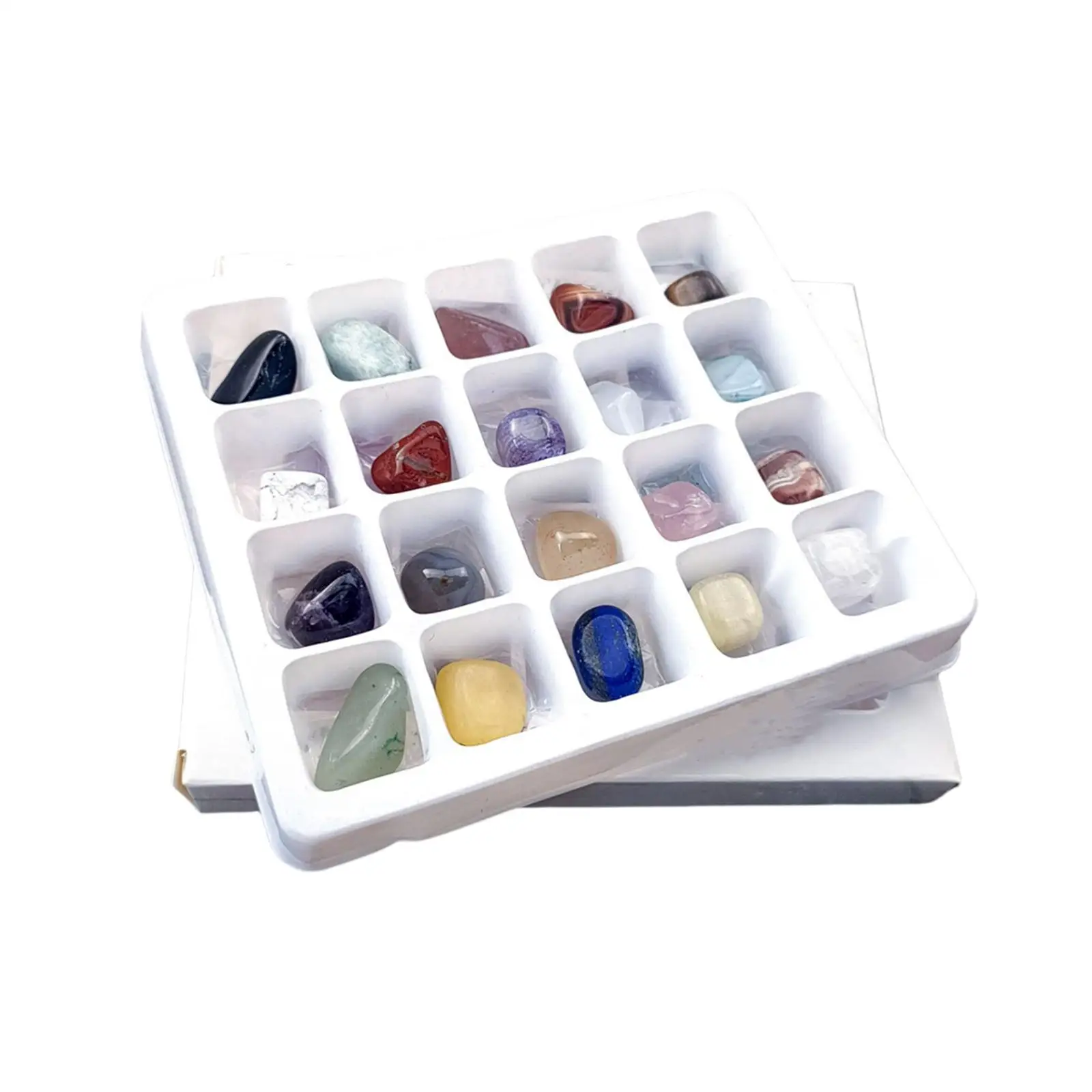 20 шт., набор геологических драгоценных камней