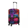 Gamer Controller Pattern Suitcase Cover Abstract Neon Art Business Vacation Elastic Luggage Case Protector 3