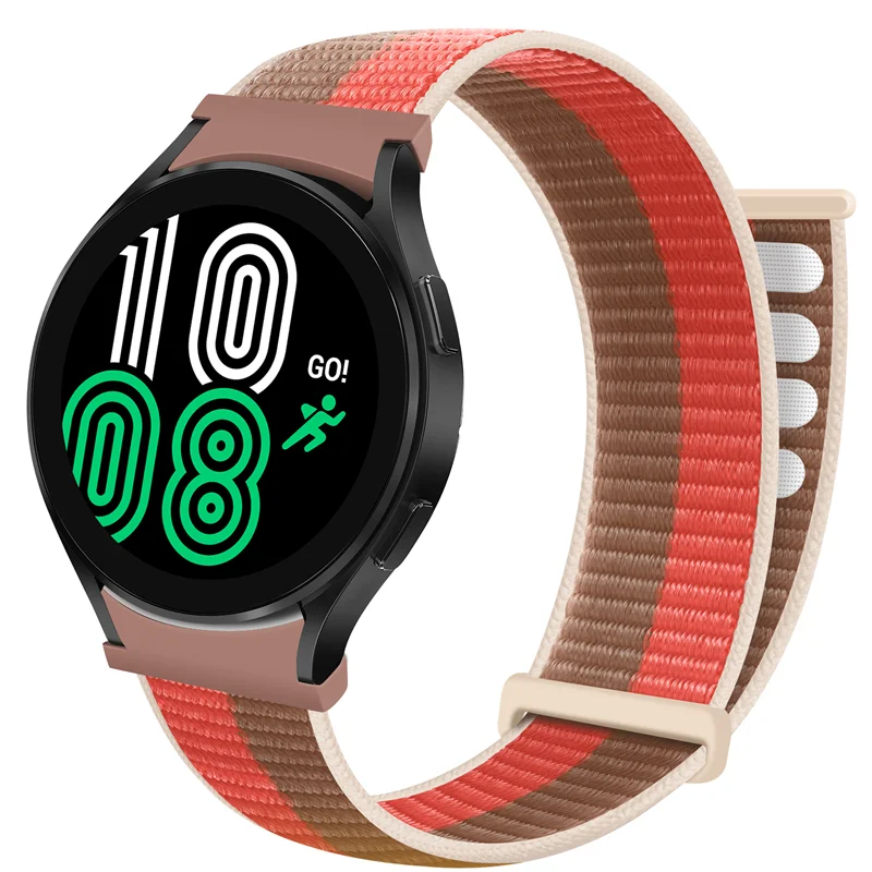 Seamless Nylon Loop Sport Band, 20mm Bracelet Strap