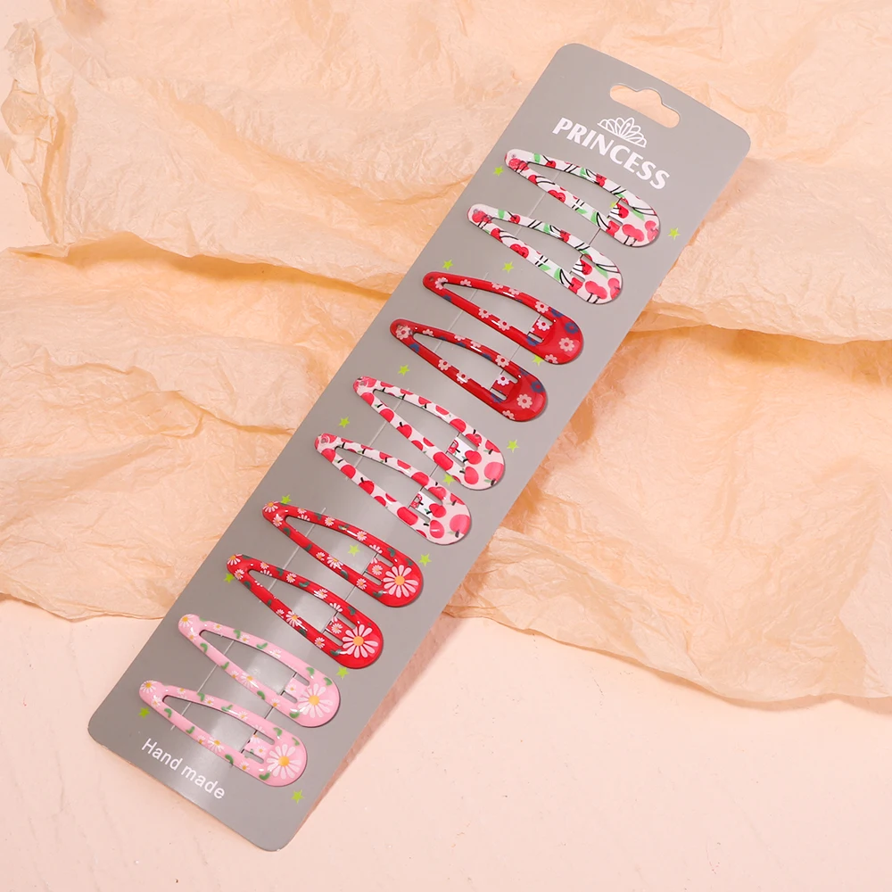 10ピース/セット女の子のためのキャンディーカラーのヘアピン,ヘア