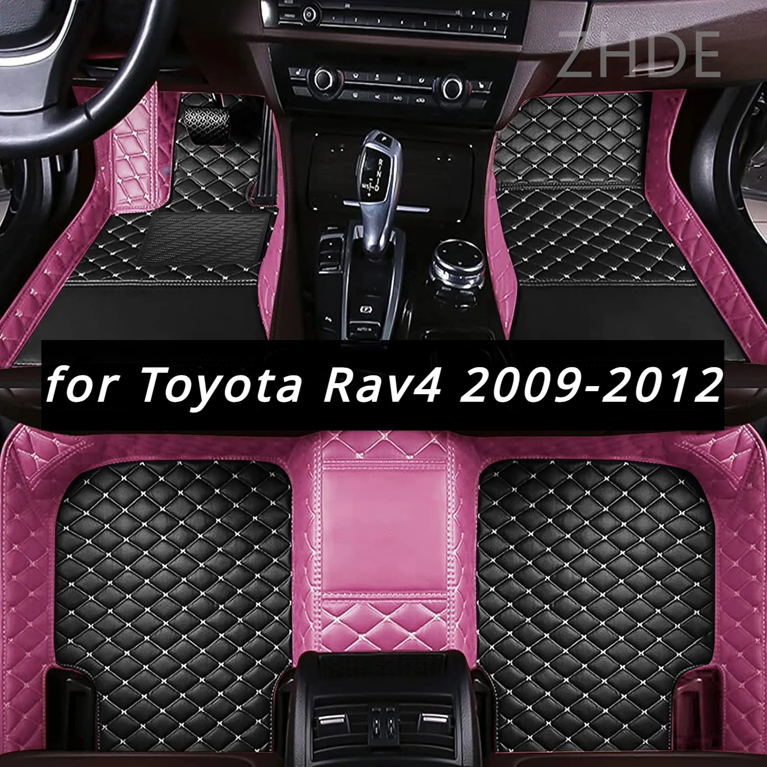 

RHD для Toyota Rav4 Rav 4 2009 2010 2011 2012 напольный коврик для багажника, коврик, аксессуары для салона автомобиля, водонепроницаемая крышка