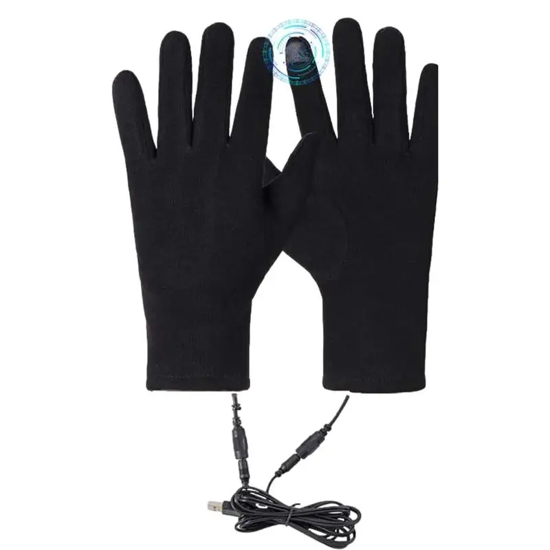 

Heated Gloves For Men Creative Electric Heating Warm Skiing Gloves Waterproof Heated For Outdoor Cycling Motorcycle accessories