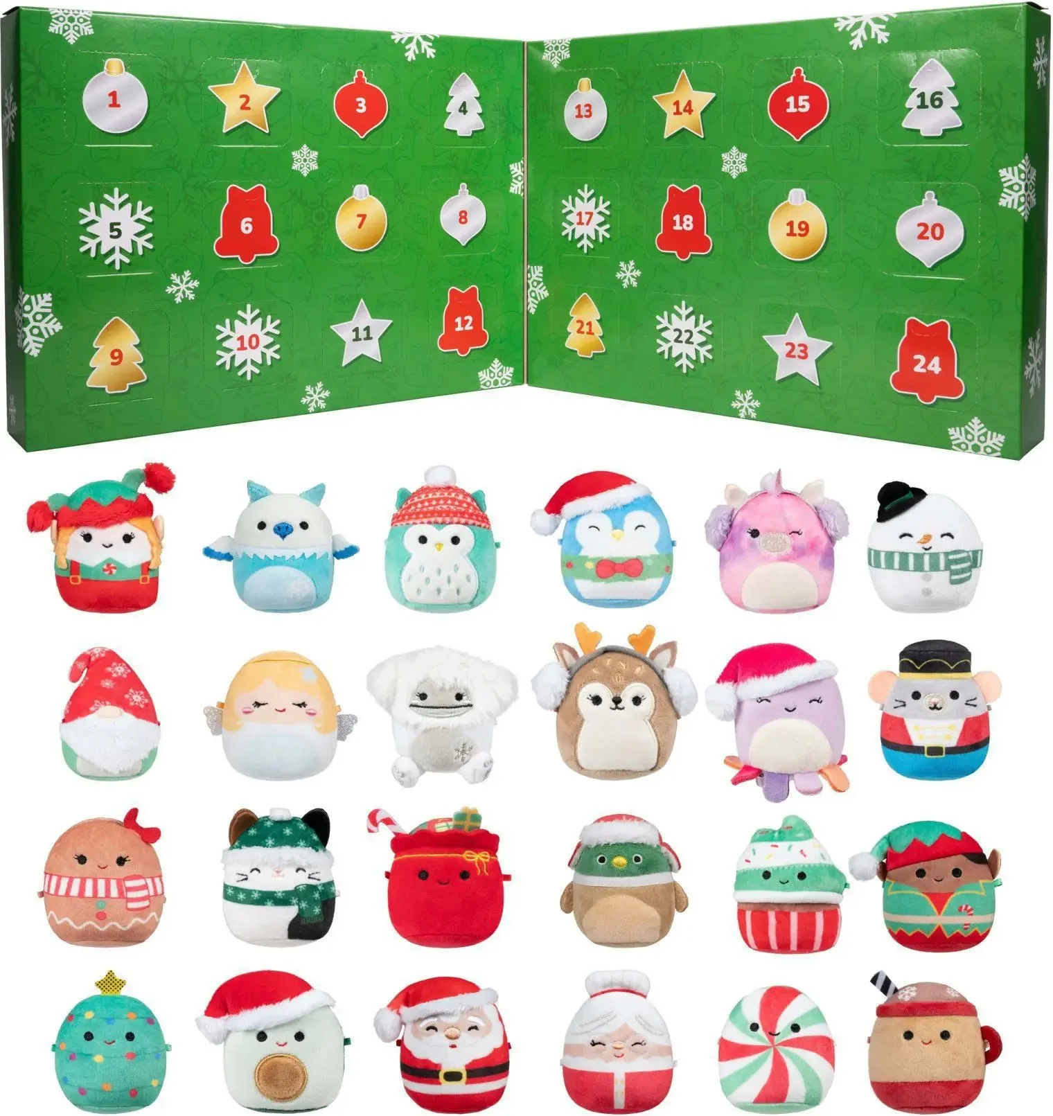 Plastic Ornament Advent Calendar Kit 24 Days Christmas Advent Calendar Christmas Gift Kids Teens