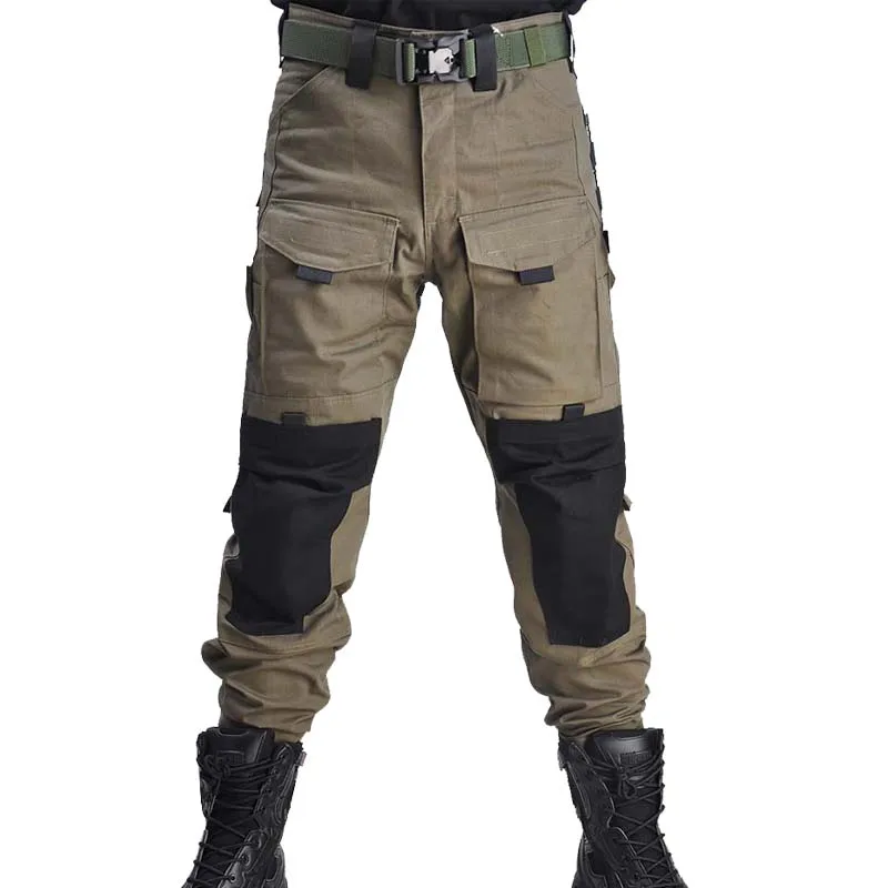 

Tactical Cargo Pants Military Men Army Camo Training Trousers Multi Pockets Wear-Resistant Pant Hunting Clothes Casual Pants