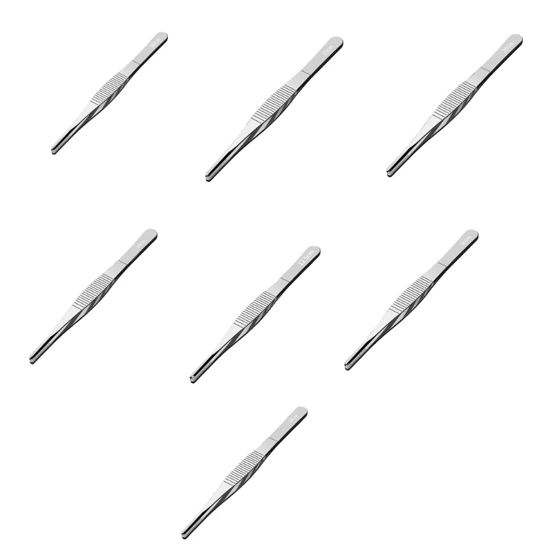 

Professional Precision Stainless Steel Jewelry Tweezers Sandblasting Diamond Jewelry Jeweler Craft Repairing Drop Shipping