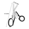 Tactical Folding Scissors Outdoor Survival Tool Multifunction Scissors Raptors First Aid Expert Combination Tools 6